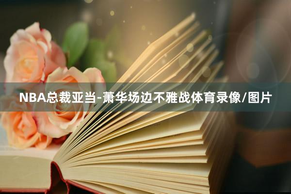 NBA总裁亚当-萧华场边不雅战体育录像/图片