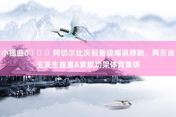 小插曲🙁阿切尔比庆祝晋级嘲讽穆勒，两东谈主发生曲直&索默劝架体育集锦