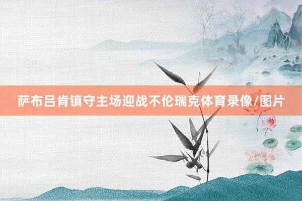 萨布吕肯镇守主场迎战不伦瑞克体育录像/图片