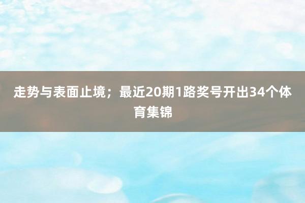 走势与表面止境；最近20期1路奖号开出34个体育集锦