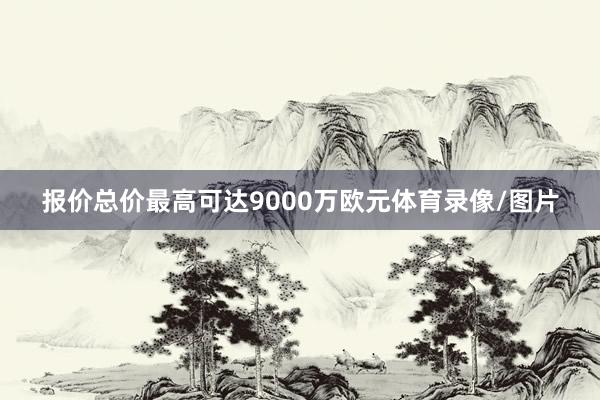 报价总价最高可达9000万欧元体育录像/图片