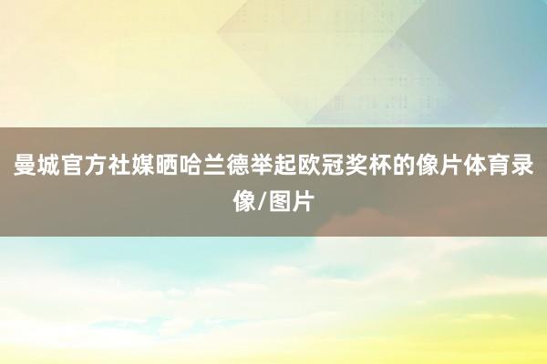 曼城官方社媒晒哈兰德举起欧冠奖杯的像片体育录像/图片