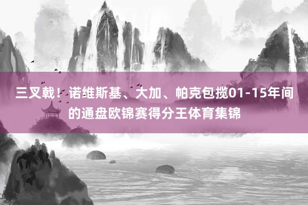 三叉戟！诺维斯基、大加、帕克包揽01-15年间的通盘欧锦赛得分王体育集锦