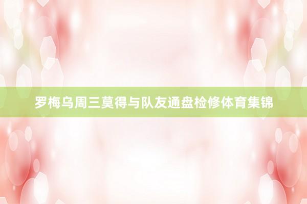 罗梅乌周三莫得与队友通盘检修体育集锦
