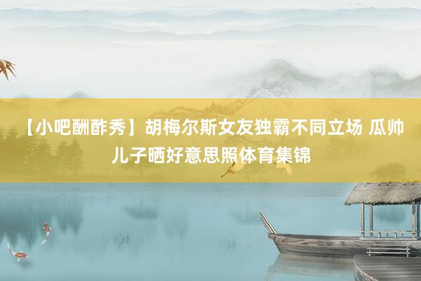 【小吧酬酢秀】胡梅尔斯女友独霸不同立场 瓜帅儿子晒好意思照体育集锦