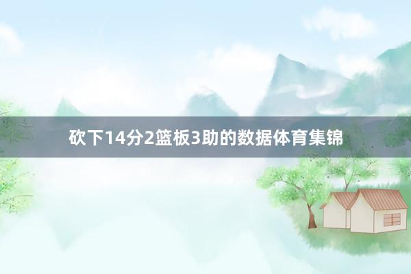 砍下14分2篮板3助的数据体育集锦