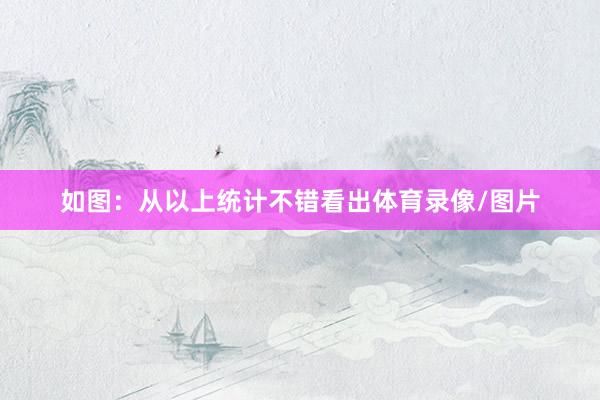如图：　　从以上统计不错看出体育录像/图片