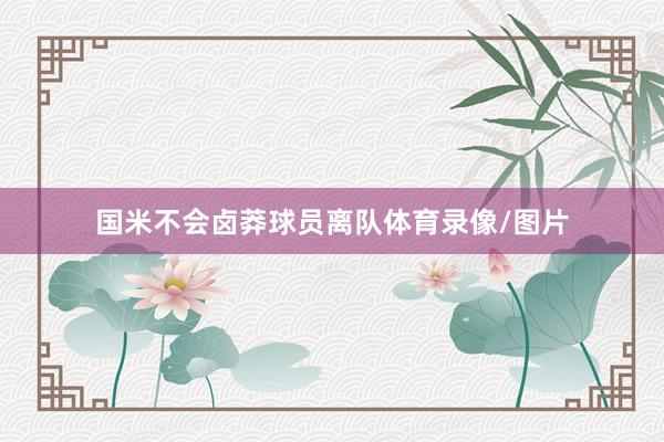 国米不会卤莽球员离队体育录像/图片