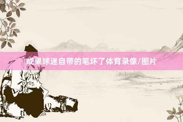 成果球迷自带的笔坏了体育录像/图片