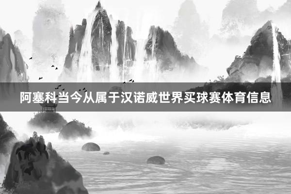 阿塞科当今从属于汉诺威世界买球赛体育信息